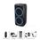 Портативна акустика Aspor A668 (with microphone) Black - фото 3