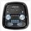 Портативна акустика Aspor A668 (with microphone) Black - фото 4