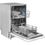 Вбудована посудомийна машина Indesit DSIE 2B10 - фото 3
