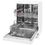 Посудомийна машина Whirlpool WFE2B19X - фото 3