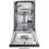 Вбудована посудомийна машина Samsung DW50R4040BB Europe - фото 4