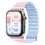 Ремешок LAUT NOVI SPORT для Apple Watch 4-10 & SE & ULTRA 42/44/45/49 мм - CandyPink/BabyBlue (L_AWL_NS_CP) - фото 1