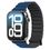Ремешок LAUT NOVI SPORT для Apple Watch 4-10 & SE & ULTRA 38/40/41 - SteelBlue/Black (L_AWS_NS_BL) - фото 1