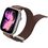 Ремешок DUX DUCIS для Apple Watch 38/40/41/42mm [Gen10/11] YM Series (Sienna) - фото 2