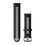 Ремешок для смарт часов Garmin 22mm two-color textured Silicone Quick Release Series (Black border + Dark gray) - фото 1