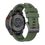 Ремешок для смарт часов Garmin 20mm Silicone QuickFit Series (Army Green) - фото 2
