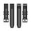 Ремешок для смарт часов Garmin 20mm Silicone QuickFit Series (Black) - фото 3