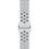 Ремешок Apple Nike Sport Band Pure Platinum/Black для Apple Watch 41/40/38 mm (ML843) - фото 1