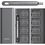 Многофункциональный набор отверток Proove Fixer 51in1 (gray) (MTSF51000003) - фото 3