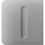 Боковая кнопка для диммерного выключателя Ajax SideButton Dimmer 98579.254.FG1 fog (000051288) - фото 1