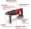 Перфоратор акумуляторний Einhell Professional TP-HD 18/26 D Li BL - Solo PXC 18В 2.6Дж 2.9кг кейс без АКБ та ЗП (4514270) - фото 3