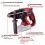 Перфоратор акумуляторний Einhell Professional TP-HD 18/22 D Li BL - Solo 18В 0-1800об/хв 5150уд/хв 2.2Дж кейс 17.8кг без АКБ та ЗП (4514277) - фото 3