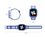 Детские смарт-часы Mibro P6 Blue (XPSWP004B) UA - фото 4