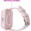 Детские часы Amigo GO006 GPS 4G WIFI Pink (UA) - фото 4