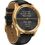 Смарт-годинник Garmin vivomove Luxe, Pure Gold-Black, Leather (010-02241-22) - фото 1