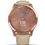 Смарт-годинник Garmin vivomove Luxe Rose Gold-Beige Leather (010-02241-21) - фото 3