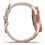 Смарт-годинник Garmin vivomove Luxe Rose Gold-Beige Leather (010-02241-21) - фото 4
