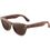 Смарт-очки Ray-Ban Meta Skyler Gen2 Standard Shiny Transp.Peach Frame/Clear to Brown Transit.Lenses (RW4014 6778M4 52-20) - фото 1