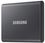 SSD накопичувач Samsung T7 2 TB Titan Gray (MU-PC2T0T) - фото 2