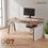 Комп’ютерний стіл Sihoo D07 1.6m Maple/White (D07B-102/D07J-102-AB) - фото 3