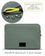 Чехол Native Union Ultralight 13" Sleeve Case Slate Green for MacBook Air 13"/MacBook Pro 13" (STOW-UT-MBS-GRN-13) - фото 3