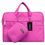 Чохол-сумка WIWU Gearmax для MacBook 13" Campus Slim Series [+ чохол і коврик для мишки] (Pink) - фото 1