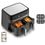 Мультипечь Tefal EY905B40 DUAL EASY FRY & GRILL - фото 2