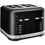 Тостер KitchenAid 4-Slot Toaster 5KMT4109 Matte Black (5KMT4109EBM) Europe - фото 1