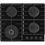 Варочная поверхность Gorenje GKTW642SYB Black - фото 1