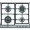 Варильна поверхня Teka EH 60 4G AI AL TR CI INOX (40225052) - фото 1