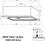 Вытяжка встраиваемая Weilor PBSR 72651 GLASS BL 1300 LED Strip - фото 3