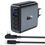 Сетевое зарядное устройство Acefast A37 3xUSB-C + USB-A + кабель USB-C to USB-C 100w (Black) - фото 1