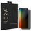 Захисне скло з рамкою iLera DeLuxe FullCover Glass Pro for iPhone 14 pro сітка + рамка - фото 1