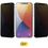 Захисне скло з рамкою iLera DeLuxe FullCover Glass Pro for iPhone 14 pro сітка + рамка - фото 2