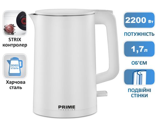 Електрочайник PRIME Technics PKP 1765 W