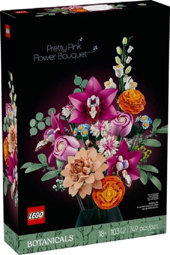 Конструктор Lego Botanicals Милый розовый букет цветов (10342)