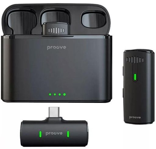 Бездротовий петличний мікрофон Proove Demo Type-C black PMDM00010202