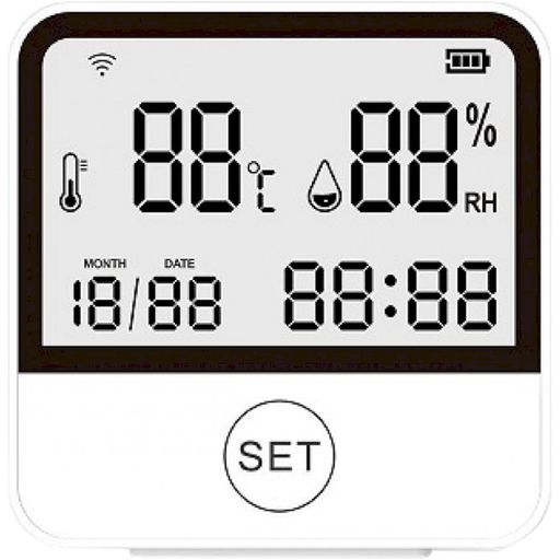 Розумний датчик температури та вологості TUYA Wi-Fi HS083151