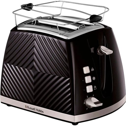 Тостер Russell Hobbs Groove, чорний 26390-56 (26390-56)