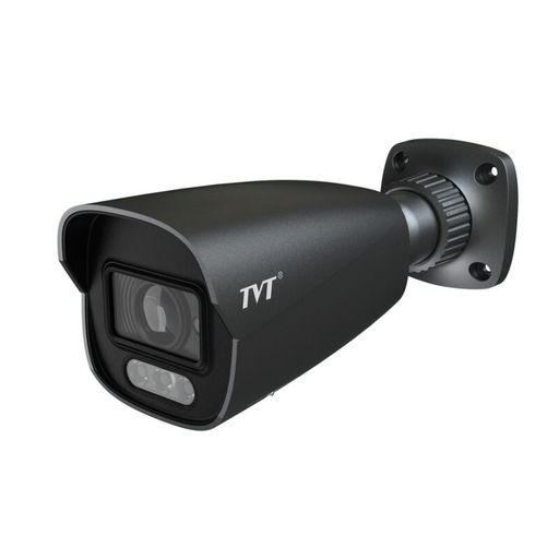 IP-видеокамера 6Mp TVT TD-9462E4(D/PE/AW3) Black f=2.8mm, ІЧ+LED-подстветка, с микрофоном