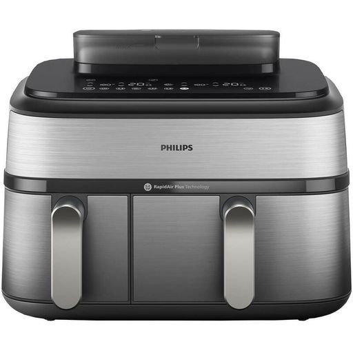 Мультипіч Philips Dual Basket Airfryer 5000 Series NA555/00 Europe