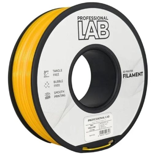 Филамент Professional Lab ABS+ 1,75mm 1kg Yellow (FG-P7-E1)