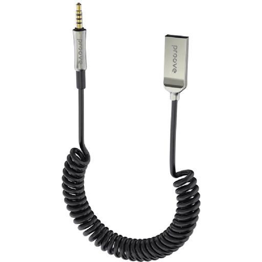 Автомобільний Аудіо Bluetooth Адаптер Proove Steel Spring (black) (ACSS00005401)
