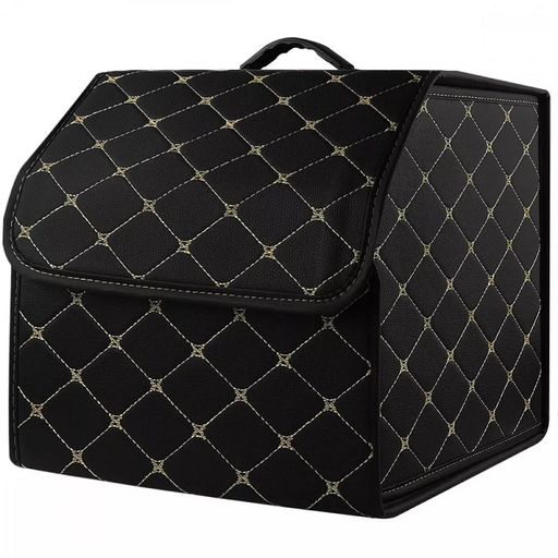 Органайзер в багажник автомобіля 34см*30см*30см Black Beige