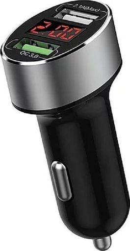 Автомобильное зарядное устройство WIWU Car Charger QC3.0 Black (QC200)