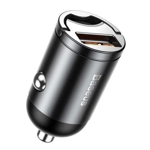 Автомобильное зарядное устройство Baseus Tiny Star Mini Quick Charge Car Charger USB Port 30W Gray (VCHX-A0G)