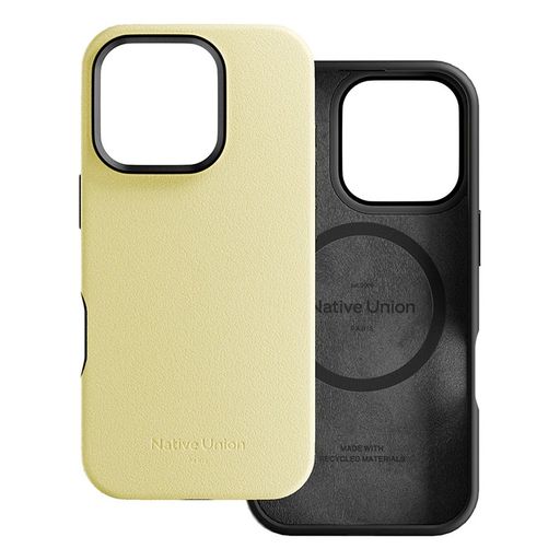 Чехол Native Union Active Case Lemon for iPhone 16 Pro (ACTCSE-LMO-NP24P)