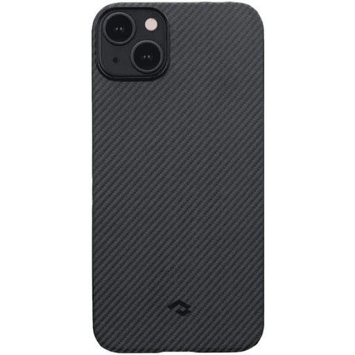 Чохол Pitaka MagEZ Case 3 Twill 600D Black/Grey for iPhone 14 Plus (KI1401MA)