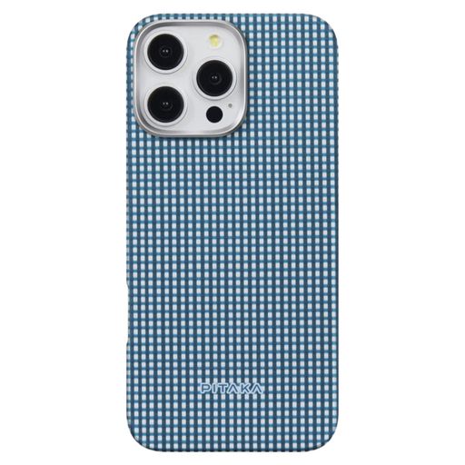 Чохол Pitaka Ultra-Slim Case Classic Ocean Blue for iPhone 16 Pro Max (KI1602POCE)