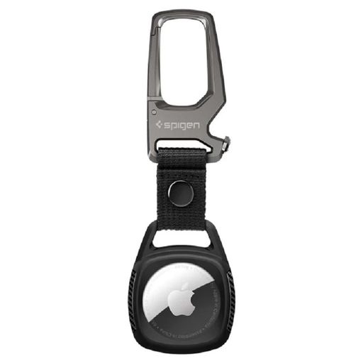 Чохол - колода Spigen для Apple AirTag - Ruged Armor, Matte black (AMP01565)